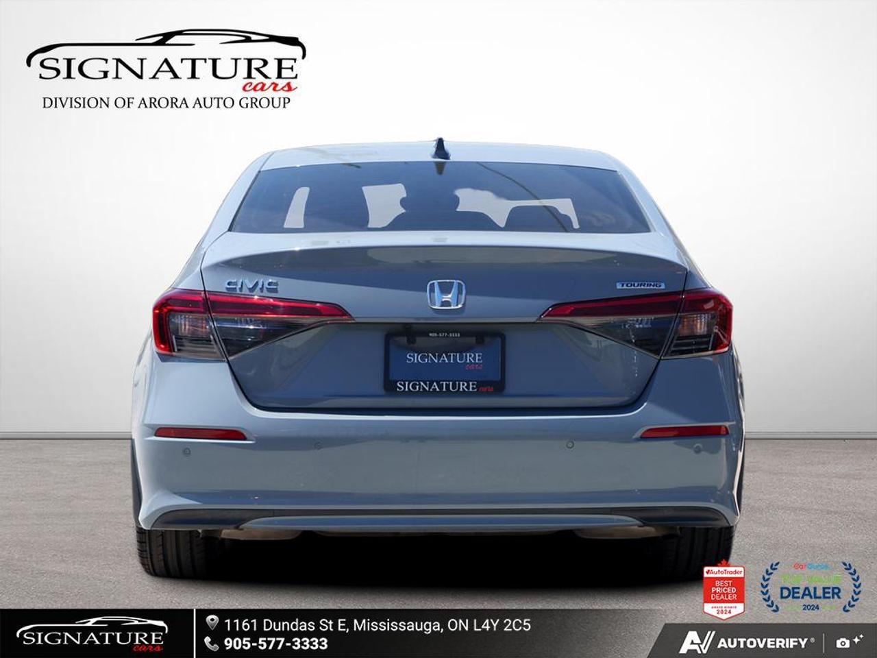 2022 Honda Civic Touring No Accident Sunroof Leather Photo4