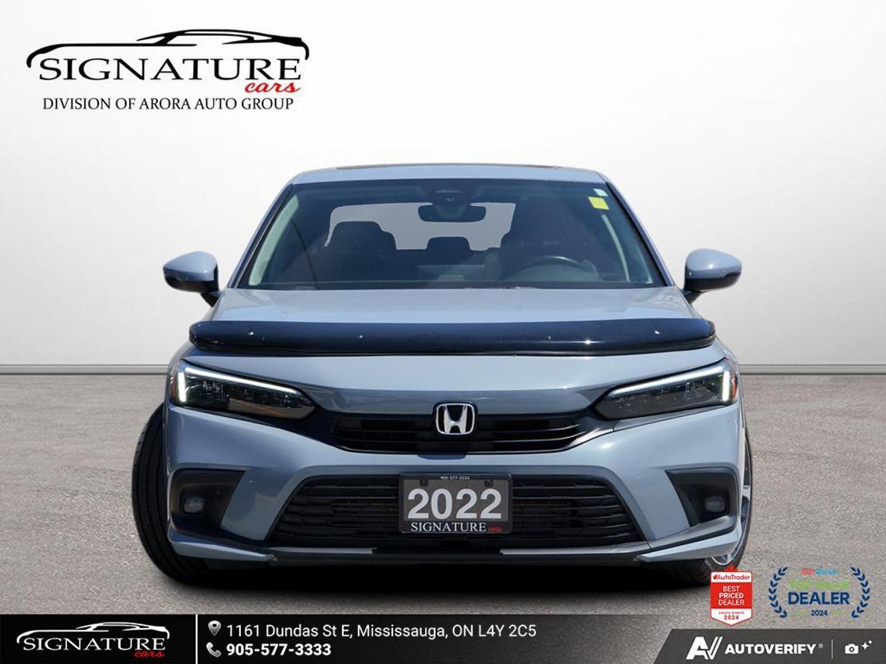 2022 Honda Civic Touring No Accident Sunroof Leather Photo