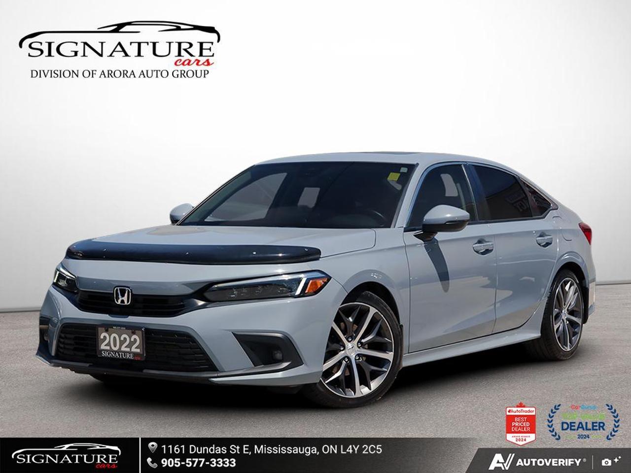 2022 Honda Civic Touring No Accident Sunroof Leather Photo