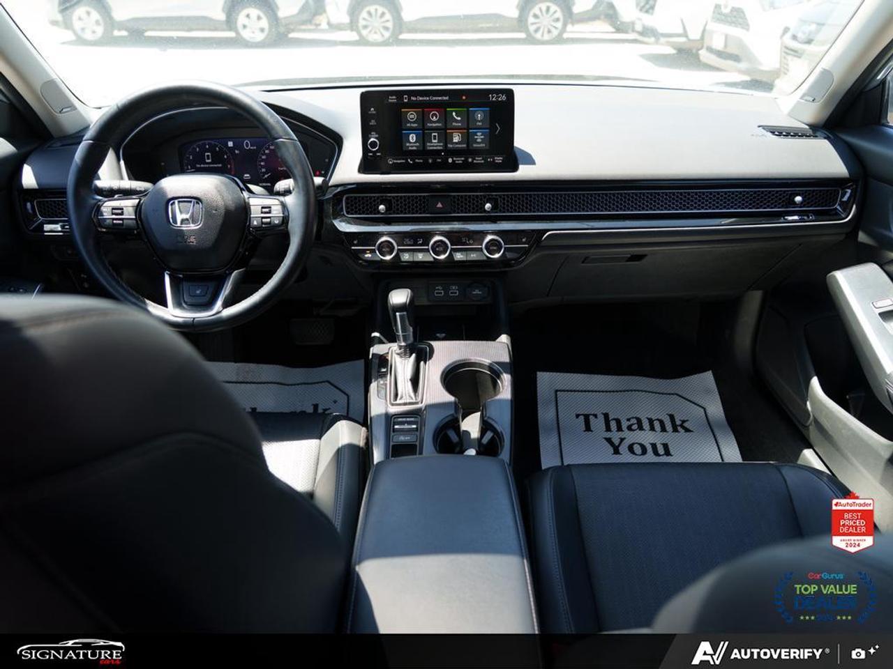 2022 Honda Civic Touring No Accident Sunroof Leather Photo
