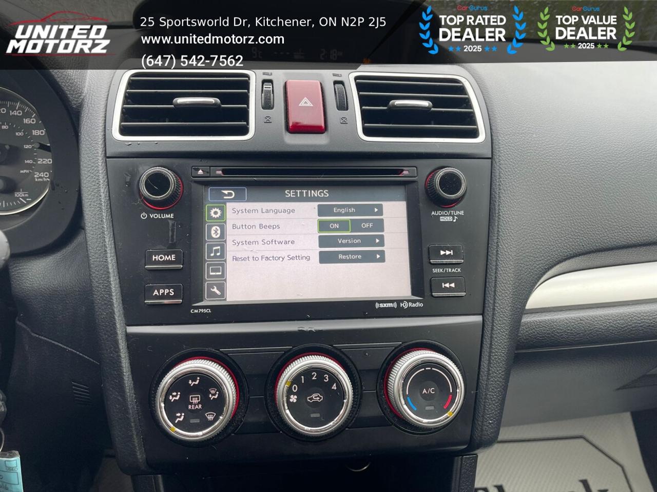 2016 Subaru Impreza ~SAFETY CERTIFIED~25 SERVICE RECORDS~ Photo