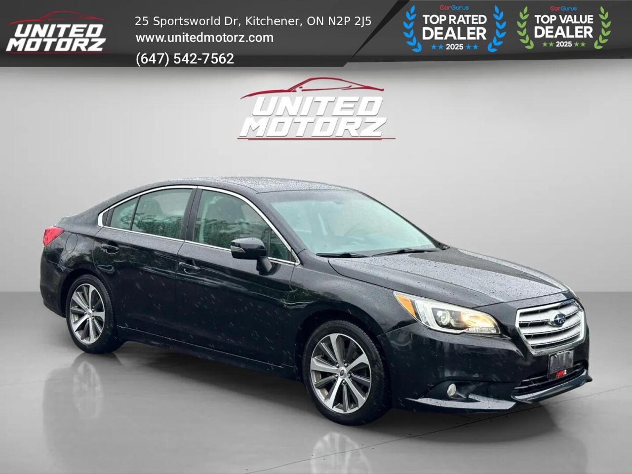 2016 Subaru Legacy w/Limited Pkg ~CERTIFIED~ LOW KM'S~ NO ACCIDENTS~ Photo2