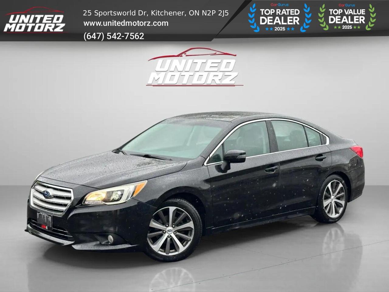 2016 Subaru Legacy w/Limited Pkg ~CERTIFIED~ LOW KM'S~ NO ACCIDENTS~ Photo0