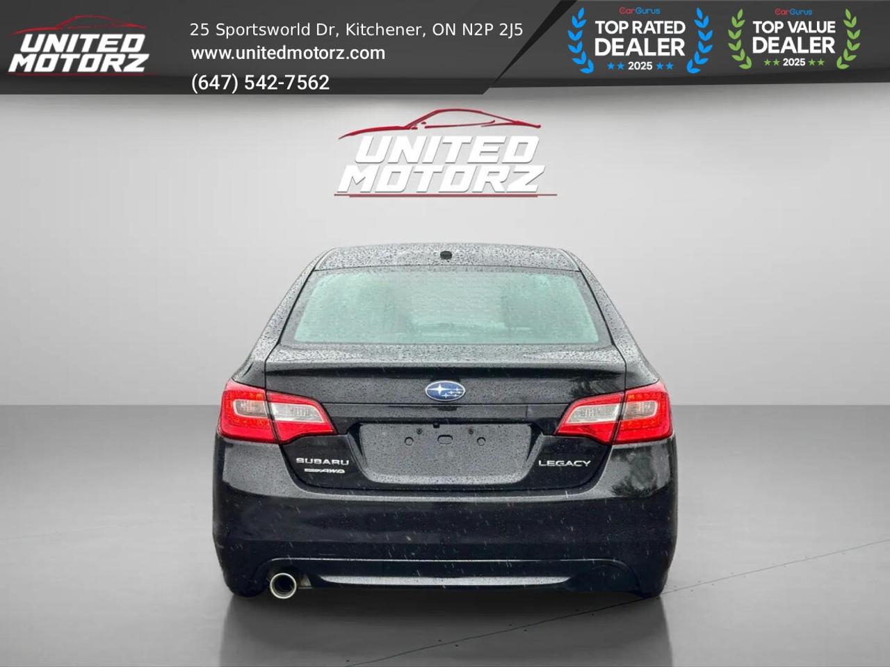 2016 Subaru Legacy w/Limited Pkg ~CERTIFIED~ LOW KM'S~ NO ACCIDENTS~ Photo