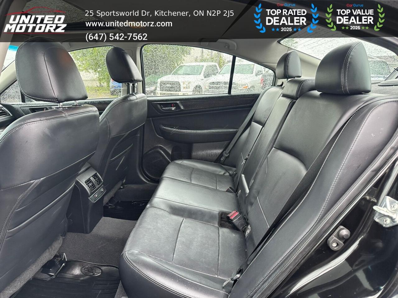 2016 Subaru Legacy w/Limited Pkg ~CERTIFIED~ LOW KM'S~ NO ACCIDENTS~ Photo