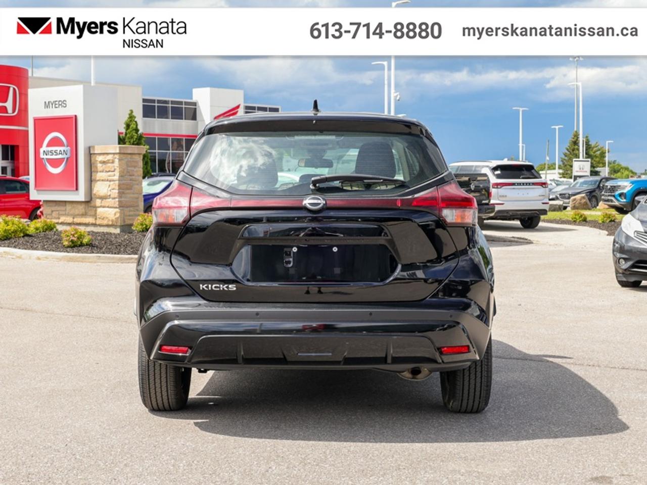 2023 Nissan Kicks S  - Certified - Apple CarPlay - $149 B/W Photo