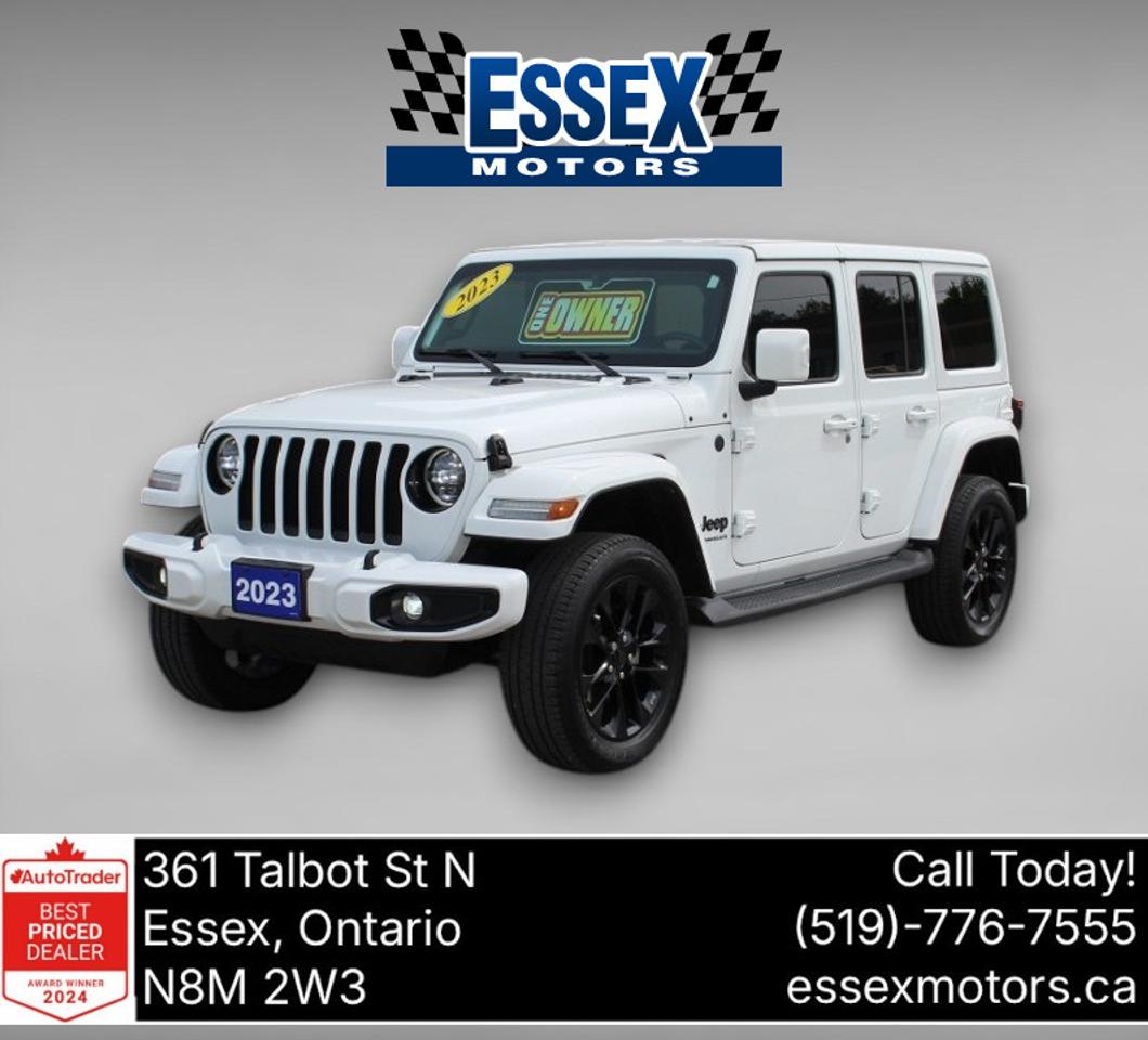 2023 Jeep Wrangler High Altitude*LowK*Heated Leather*CarPlay*Rear Cam