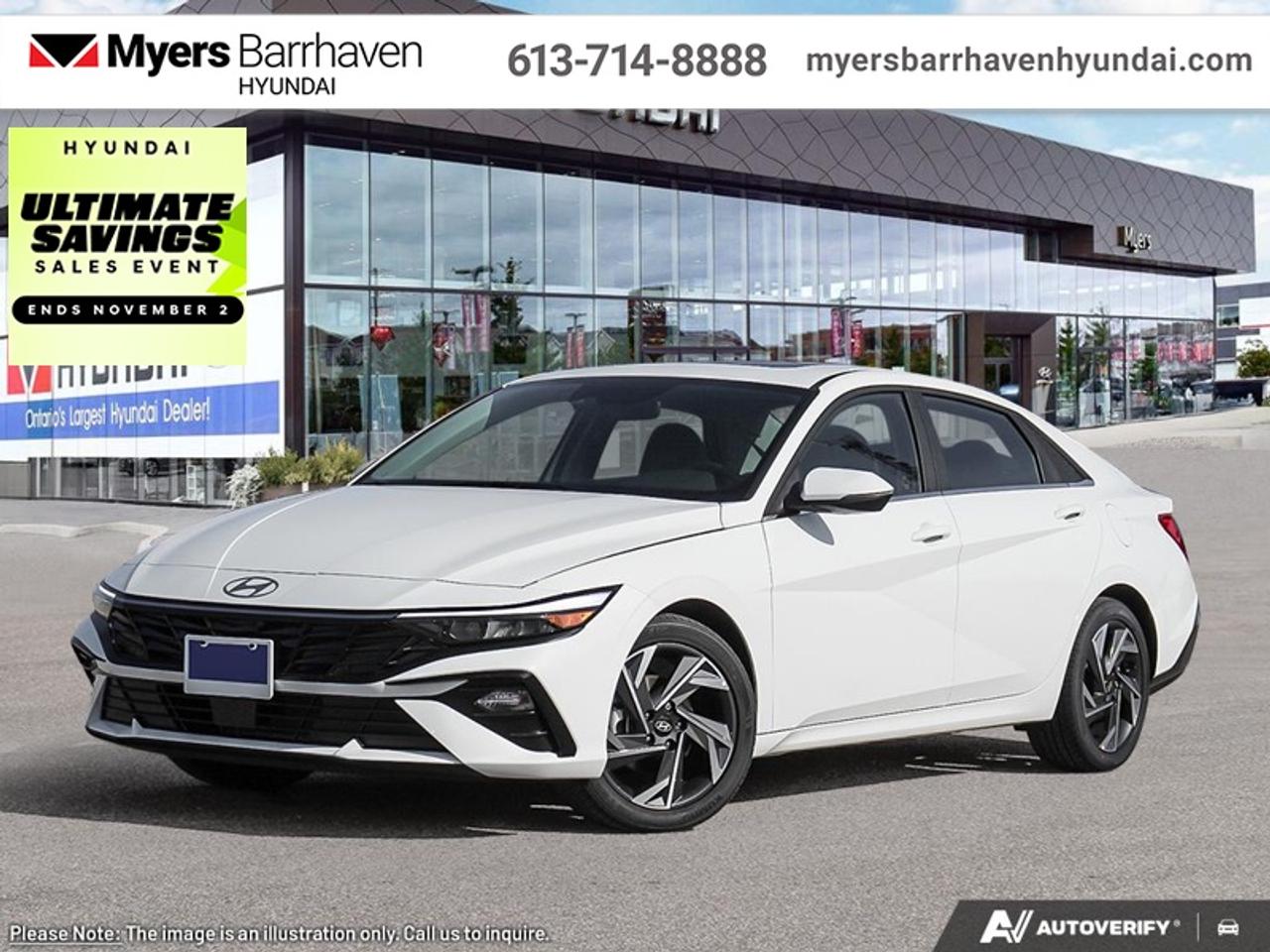 2026 Hyundai Elantra Luxury  -  Sunroof Photo