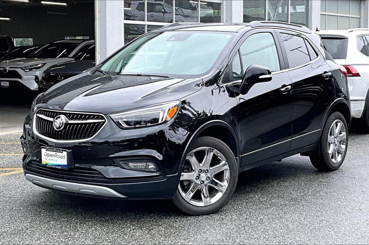 Compact, comfortable, and loaded with premium features &mdash; this 2017 Buick Encore Premium AWD is the perfect SUV for drivers looking for luxury, versatility, and confidence in all weather conditions. With its upscale design, quiet cabin, and smooth ride quality, the Encore delivers a refined driving experience in a practical compact package. Powered by a responsive turbocharged engine and equipped with All-Wheel Drive, this Encore provides confident handling and excellent efficiency for both city driving and highway cruising. The Premium trim comes exceptionally well equipped with leather-appointed seating, heated front seats, heated steering wheel, power sunroof, Bose premium audio system, navigation, backup camera, remote start, Bluetooth connectivity, and advanced safety features for added peace of mind. Inside, you&rsquo;ll find a thoughtfully designed cabin with premium materials, flexible cargo space, and impressive comfort for both driver and passengers. Fully inspected and professionally detailed by our certified technicians at OpenRoad Mazda Port Moody, this Buick Encore Premium AWD is ready for its next adventure. Visit OpenRoad Mazda Port Moody today and experience premium comfort and capability in this stylish compact SUV.