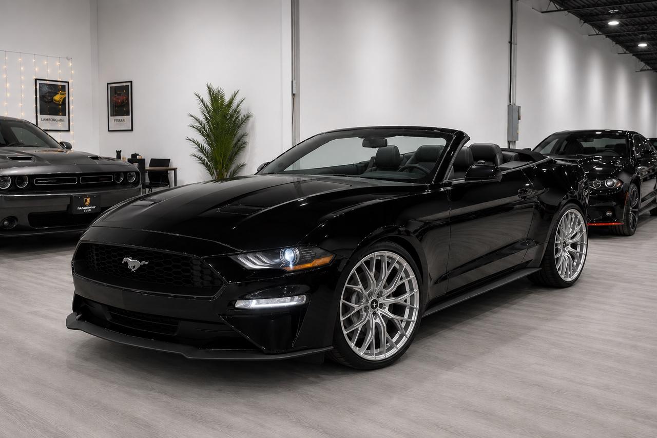 2019 Ford Mustang EB Premium Convertible|MBRP Exhaust|Clean Carfax Photo