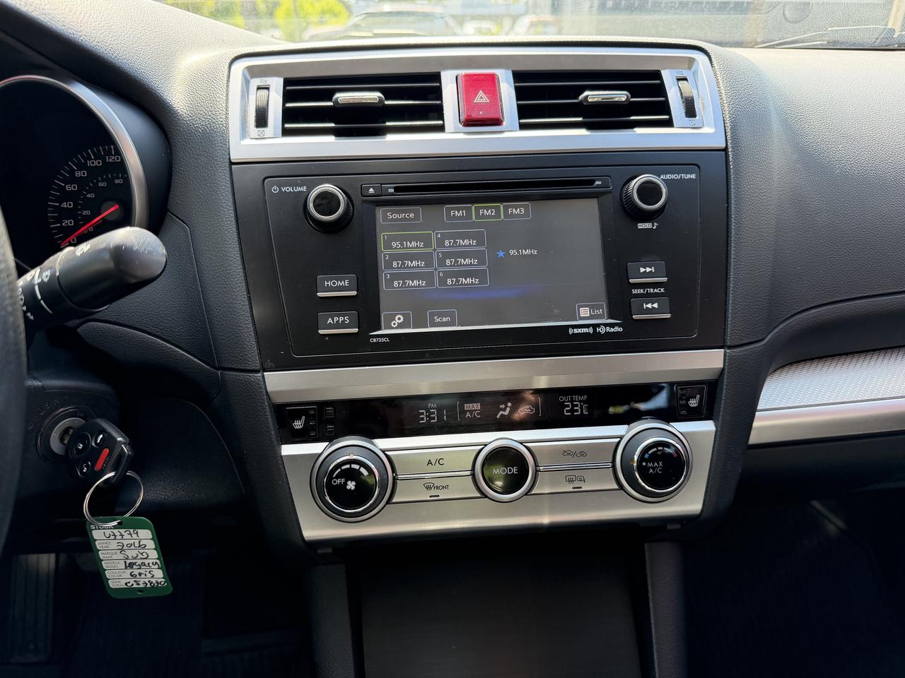 2016 Subaru Legacy 2.5 6-SPEED MANUAL Photo