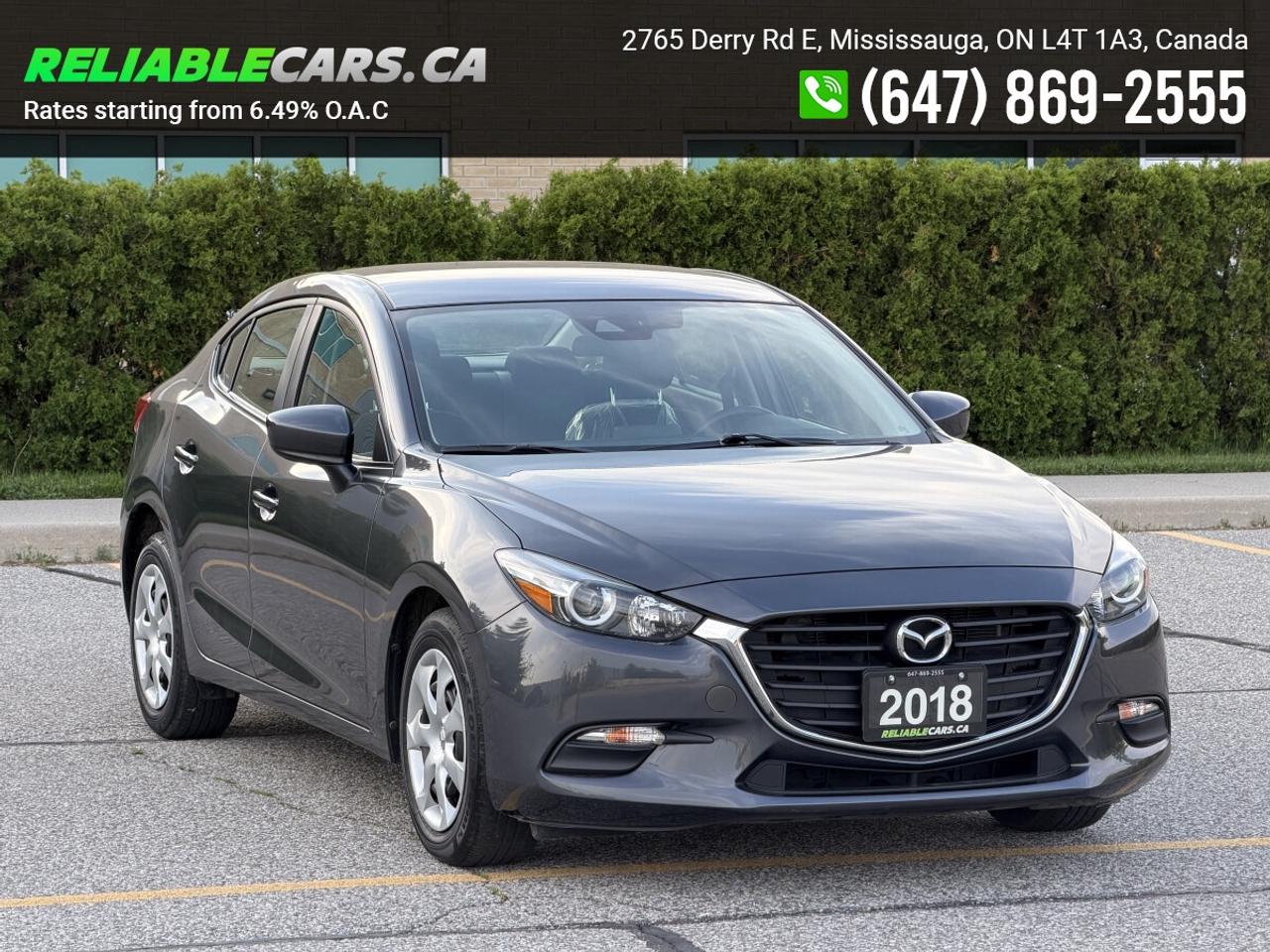 2018 Mazda MAZDA3 GX | No-Accident | Automatic | Back-Cam Photo3