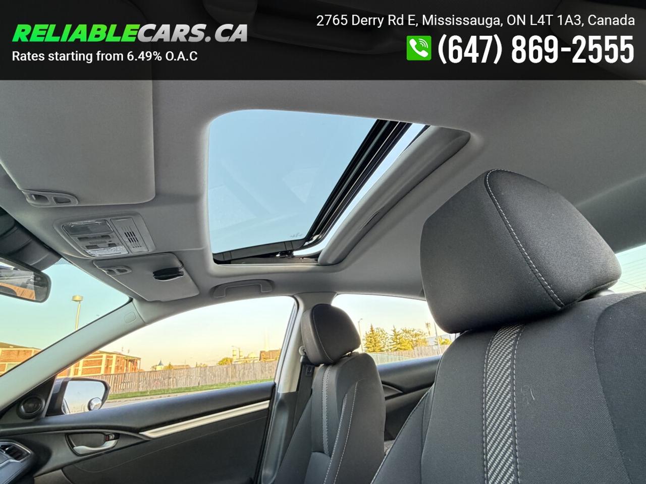 2017 Honda Civic EX-T | No-Accident | Sunroof | Side Camera | Loade Photo