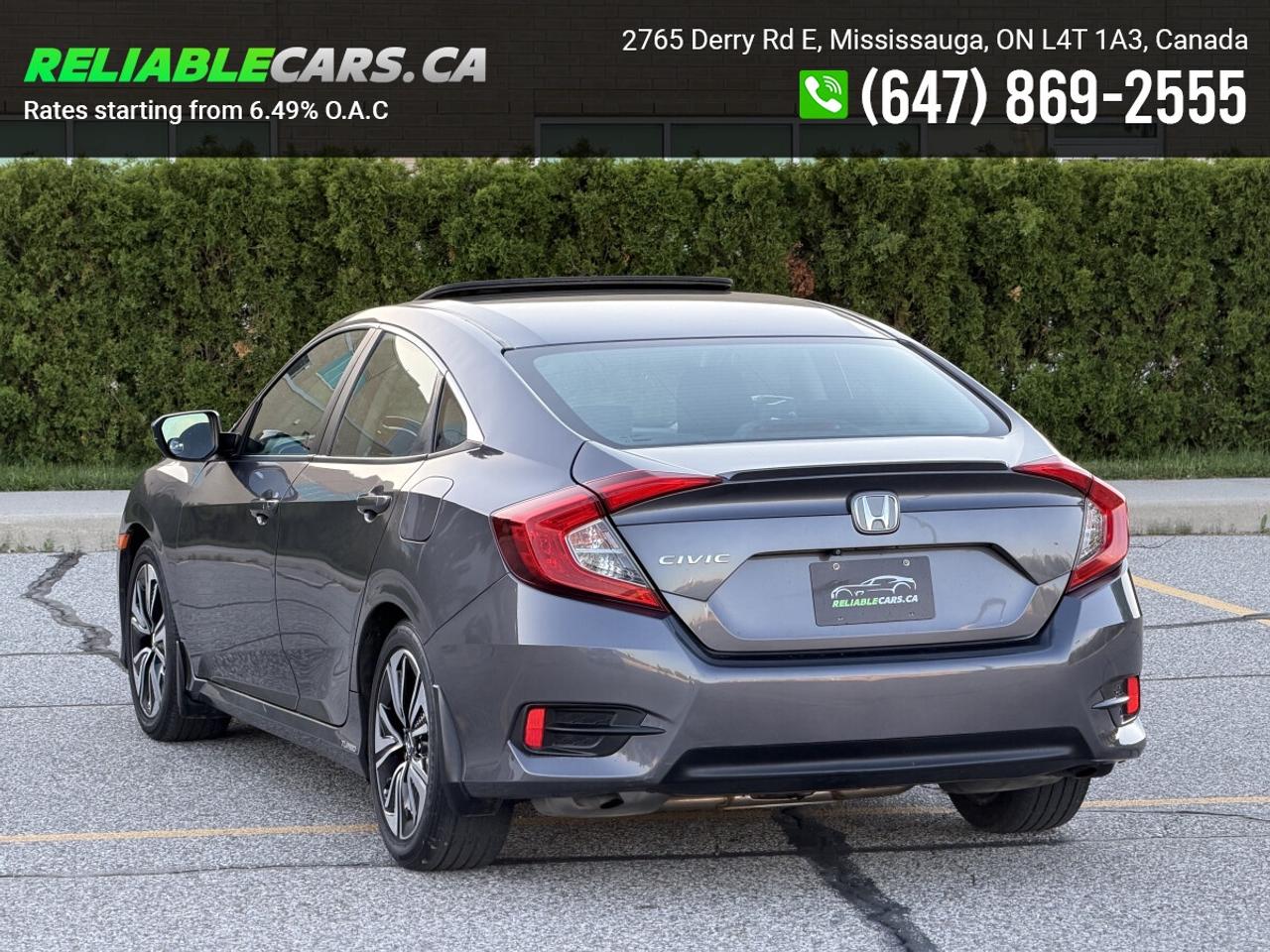 2017 Honda Civic EX-T | No-Accident | Sunroof | Side Camera | Loade Photo