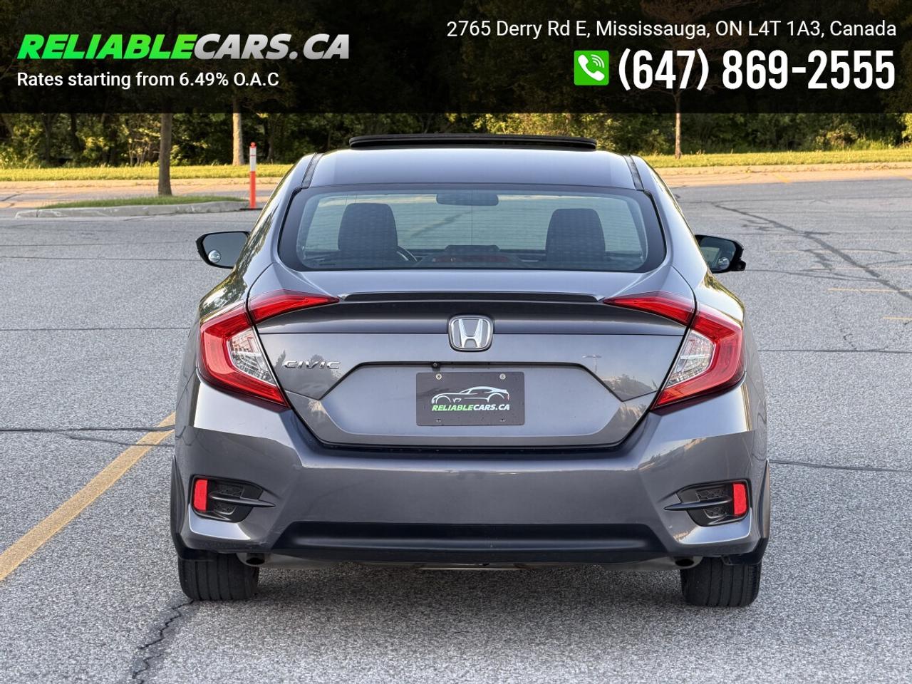 2017 Honda Civic EX-T | No-Accident | Sunroof | Side Camera | Loade Photo
