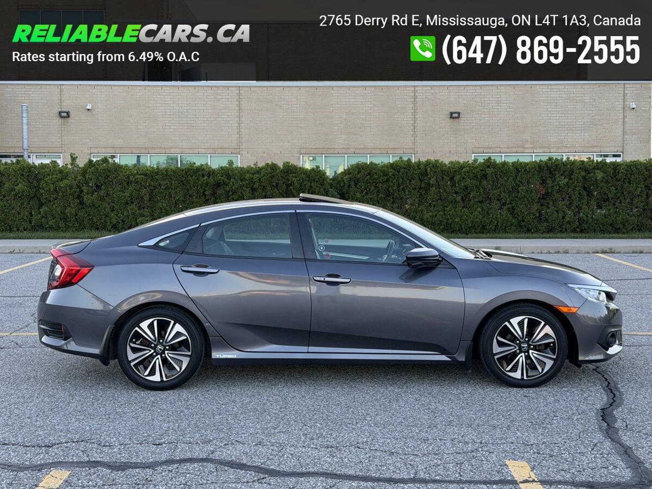 2017 Honda Civic EX-T | No-Accident | Sunroof | Side Camera | Loade Photo