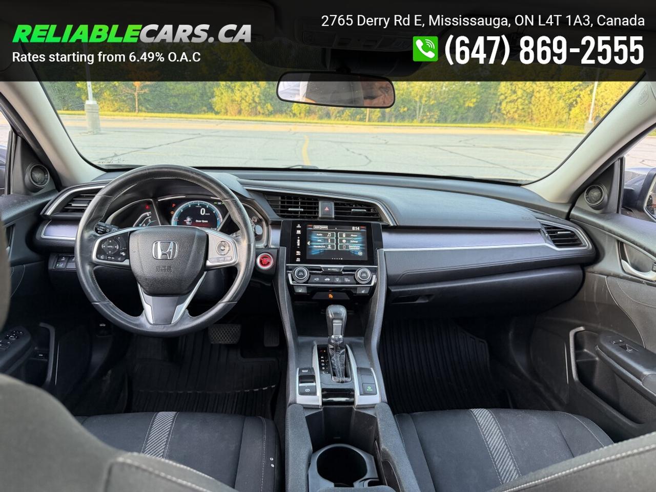 2017 Honda Civic EX-T | No-Accident | Sunroof | Side Camera | Loade Photo