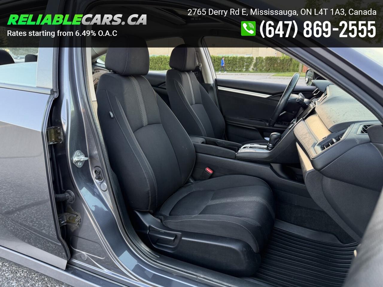 2017 Honda Civic EX-T | No-Accident | Sunroof | Side Camera | Loade Photo