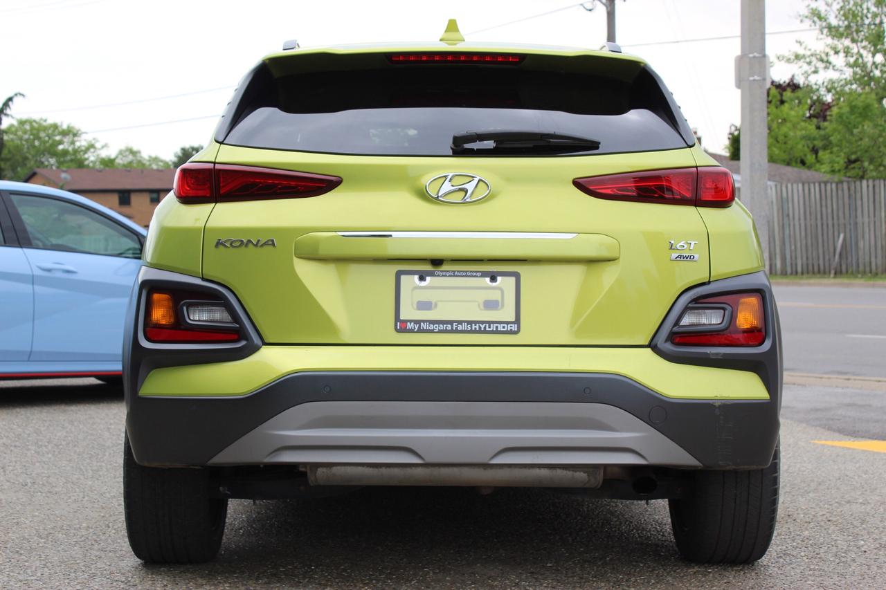 2020 Hyundai KONA 1.6T Ultimate AWD w/Lime Colour Pack Photo
