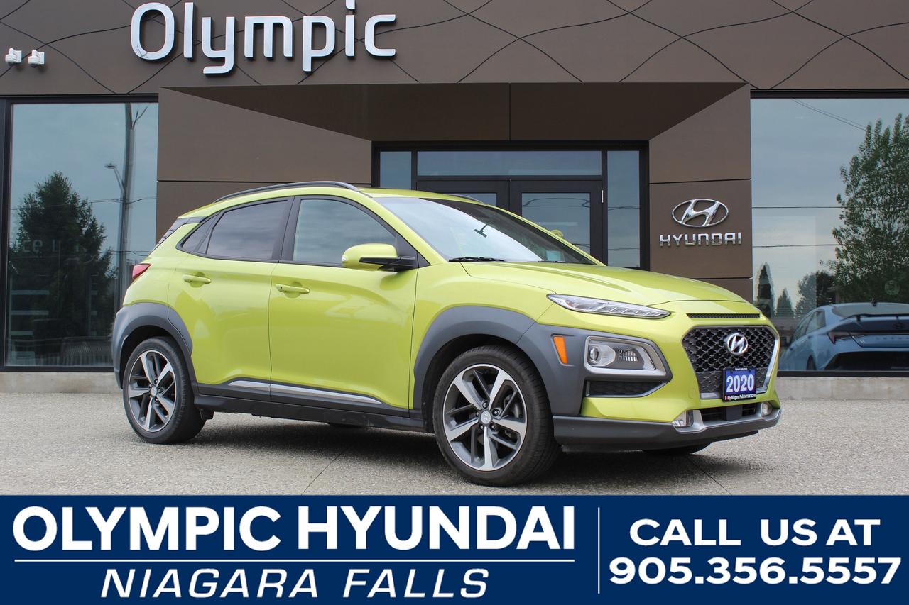 2020 Hyundai KONA 1.6T Ultimate AWD w/Lime Colour Pack Photo