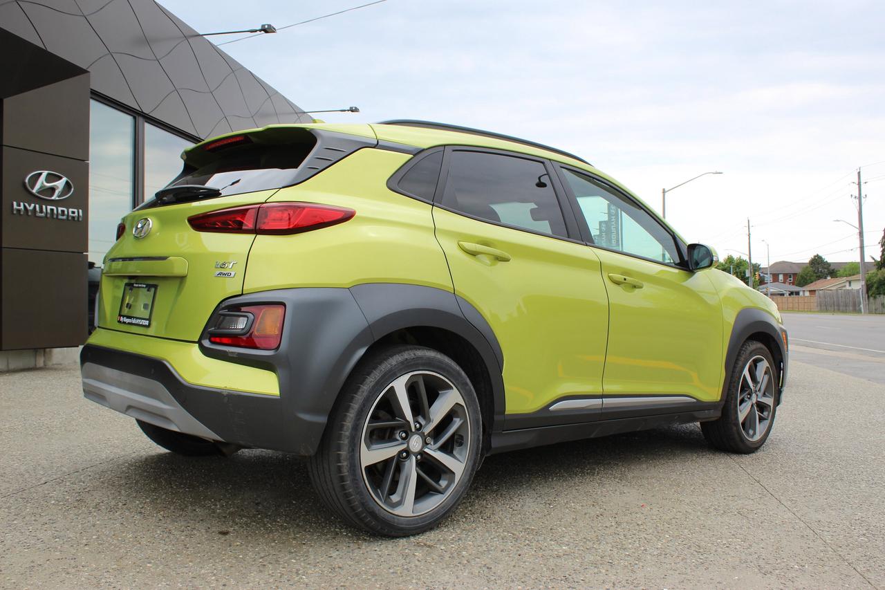 2020 Hyundai KONA 1.6T Ultimate AWD w/Lime Colour Pack Photo