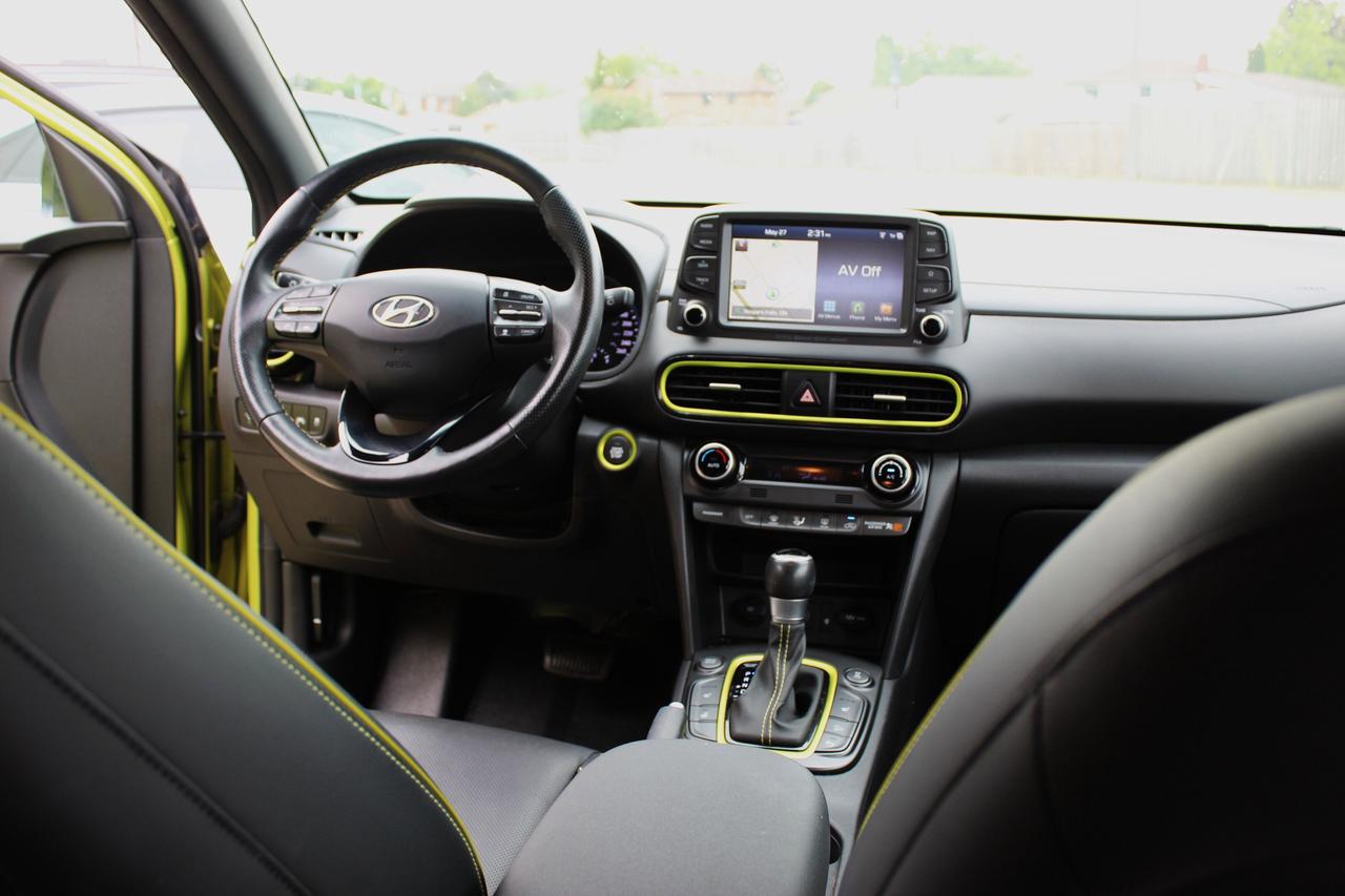 2020 Hyundai KONA 1.6T Ultimate AWD w/Lime Colour Pack Photo