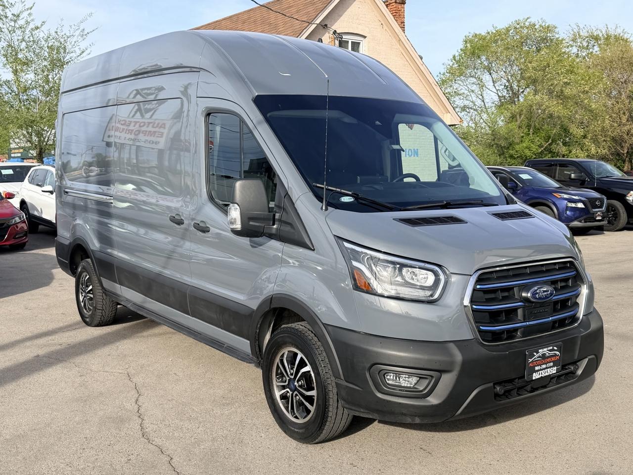 2022 Ford E-Transit Cargo Van T-350 148 HI RF 9500 GVWR RWD   Rev Cam Photo