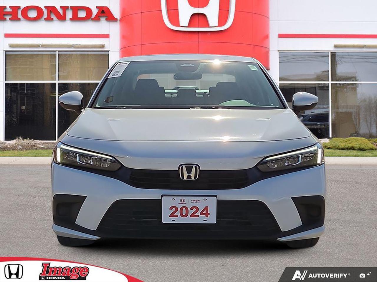 2024 Honda Civic Sedan EX CVT   NO CLAIMS   ONE OWNER   SUNROOF Photo2