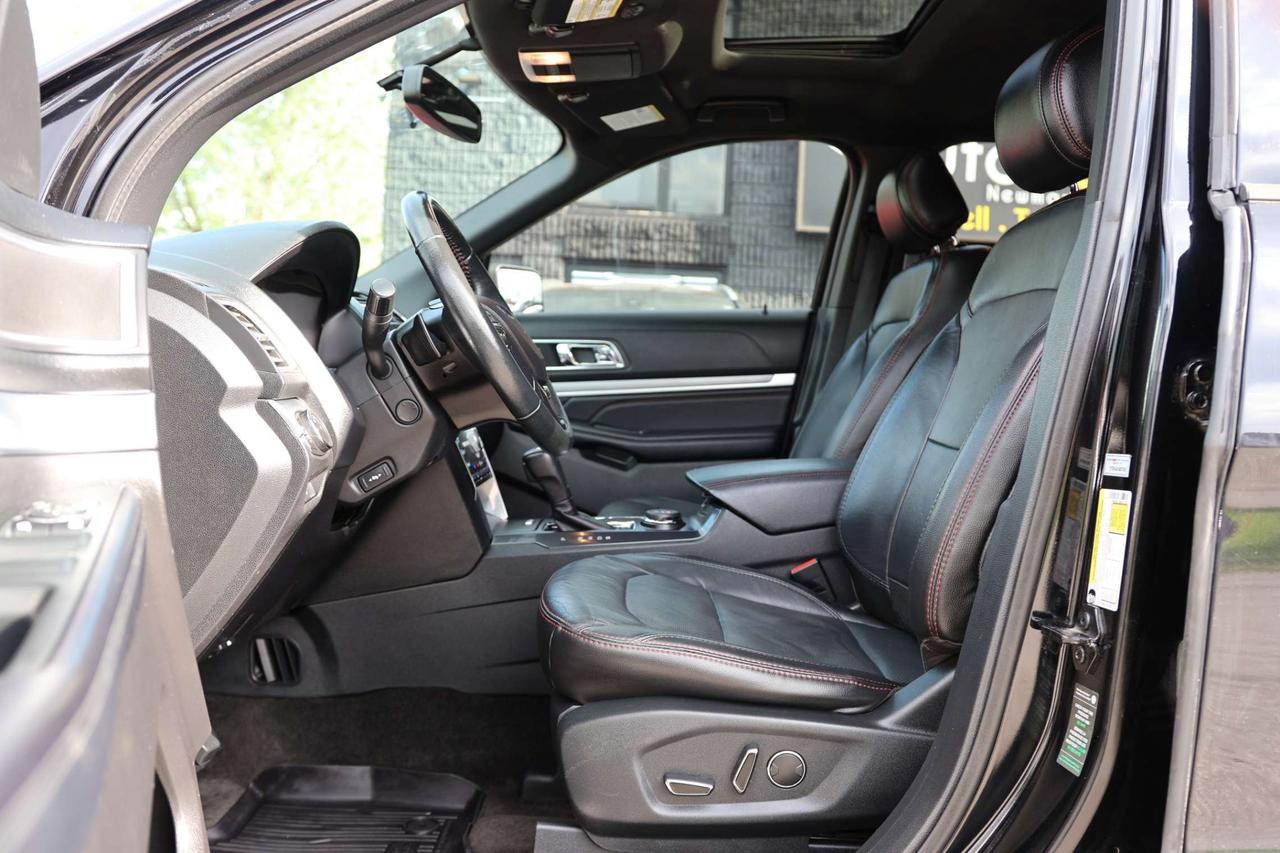 2017 Ford Explorer SPORT-AWD-7PASS-R STARTER/NAV/PANOROOF/LEATHER/H&C SEATS/B CAM/BLIS/P SENSOR/KEYLESS/CARPLAY Photo