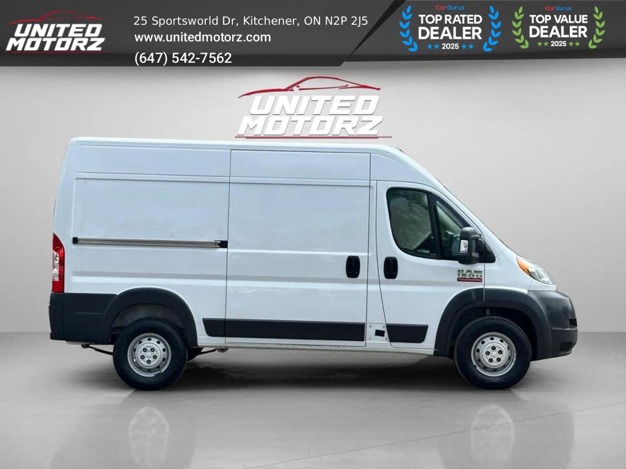 2017 RAM ProMaster 1500 High Roof 136" WB~SAFETY CERTIFIED~16 Service Photo3