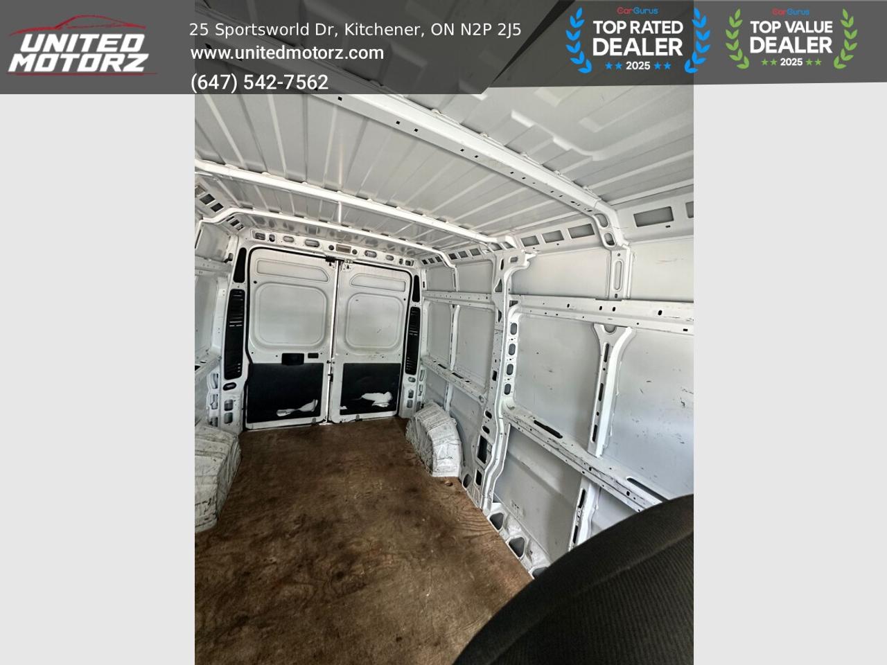 2017 RAM ProMaster 1500 High Roof 136" WB~SAFETY CERTIFIED~16 Service Photo