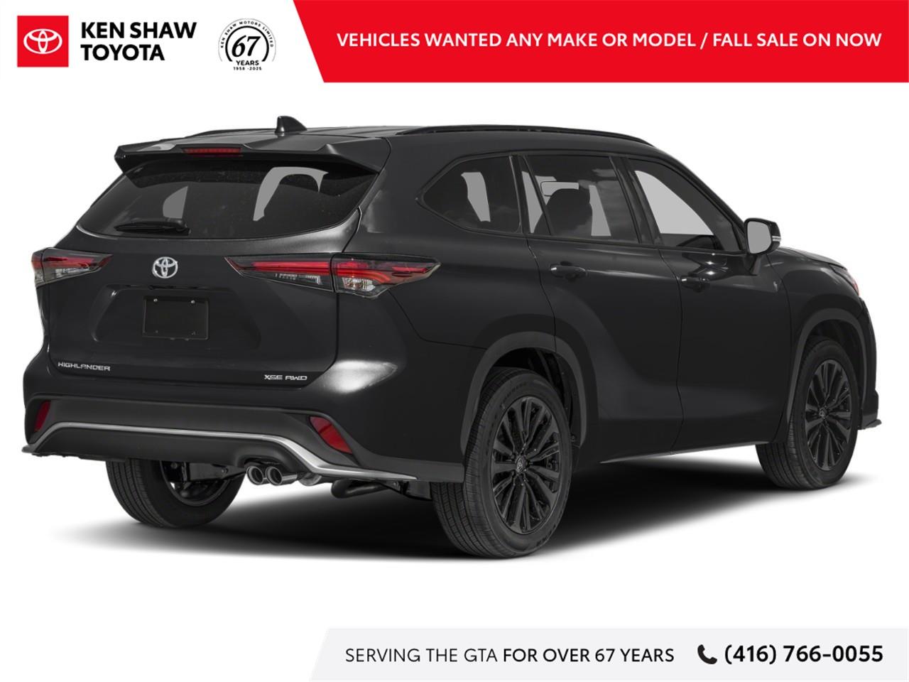2026 Toyota Highlander XSE 4dr All-Wheel Drive Photo