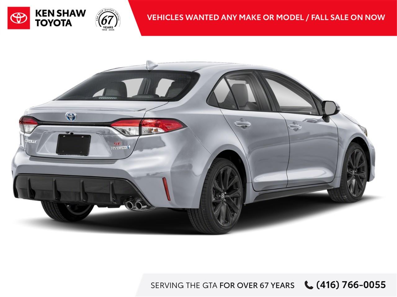 2026 Toyota Corolla Hybrid SE 4dr All-Wheel Drive Sedan Photo