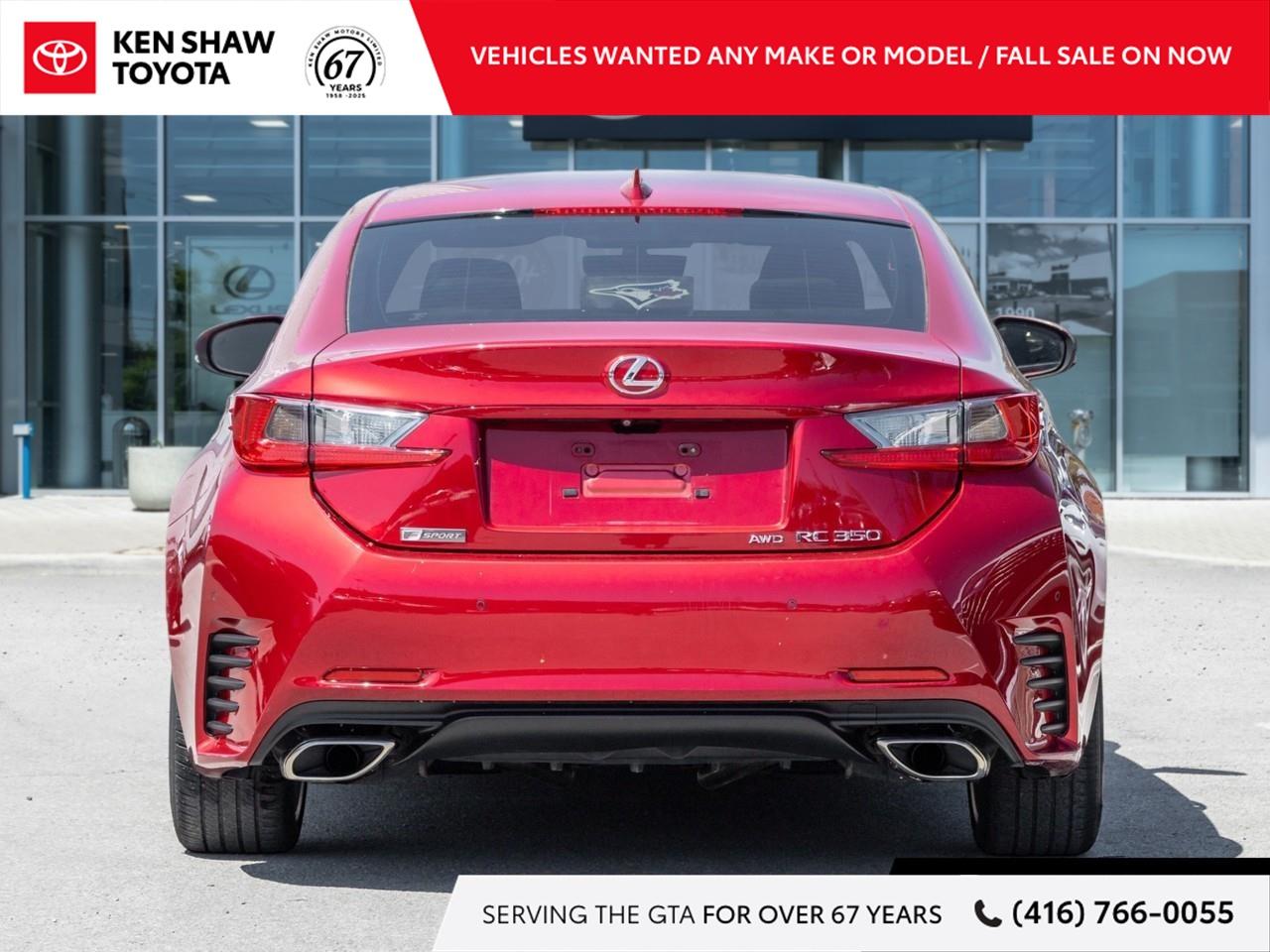 2015 Lexus RC 350 Base 2dr All-Wheel Drive Coupe Photo