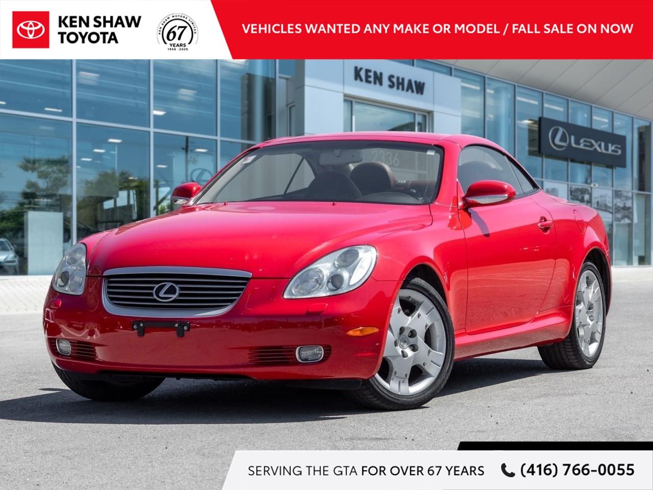 2005 Lexus SC 430 Base 2dr Convertible Photo0