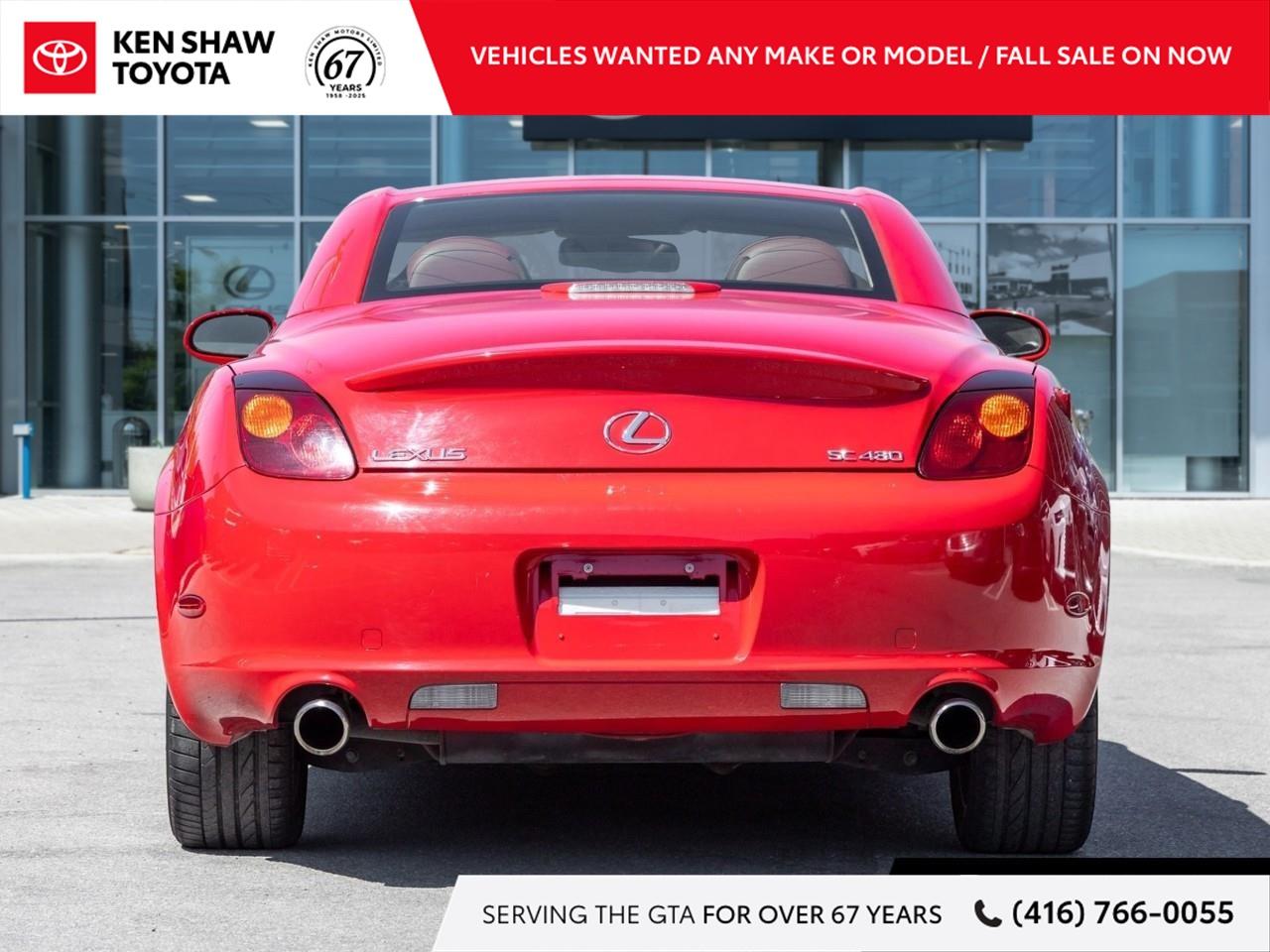 2005 Lexus SC 430 Base 2dr Convertible Photo