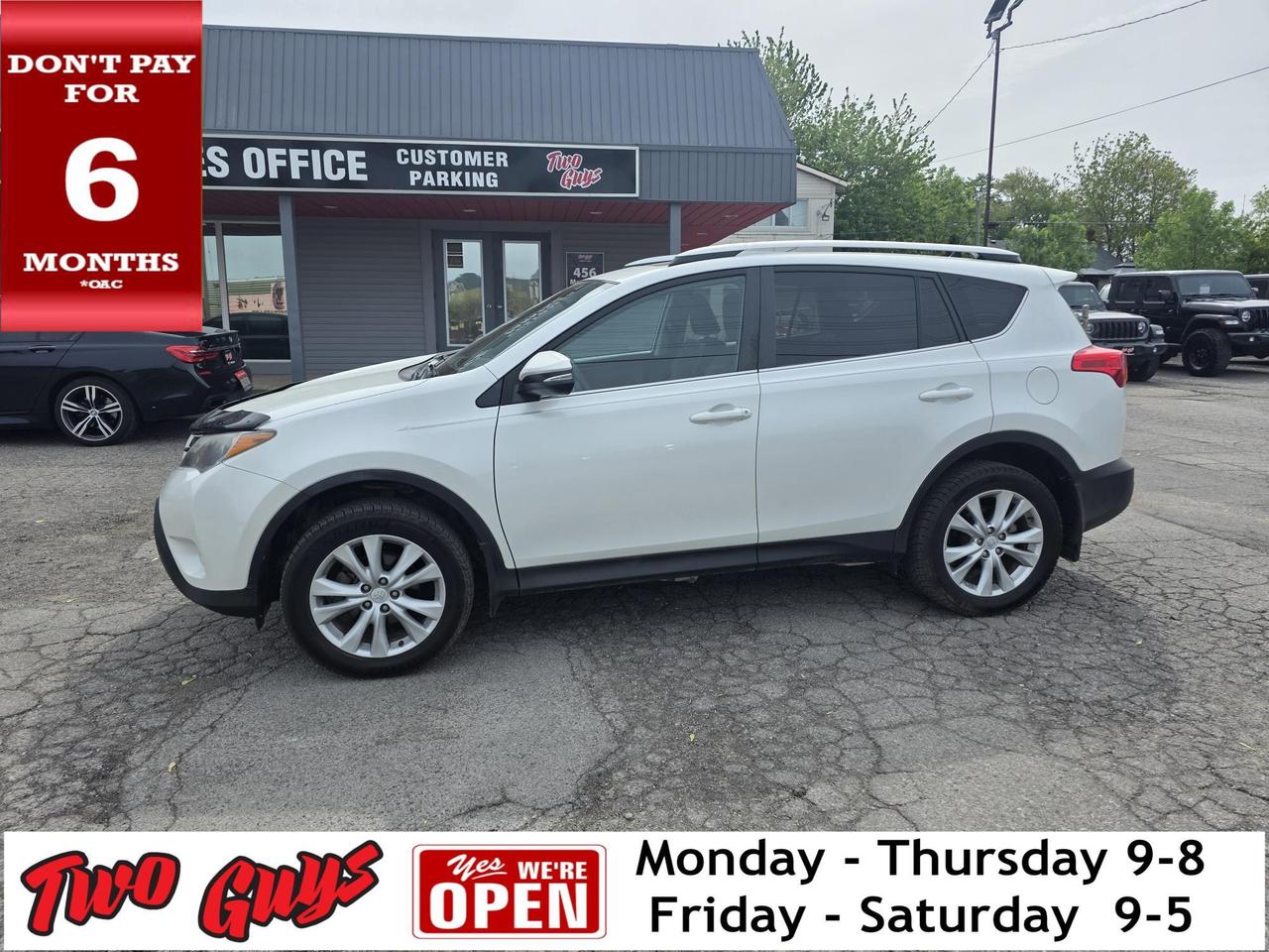 2015 Toyota RAV4 AWD 4dr Limited Sunroof Leather Nav Back Up Cam Photo0