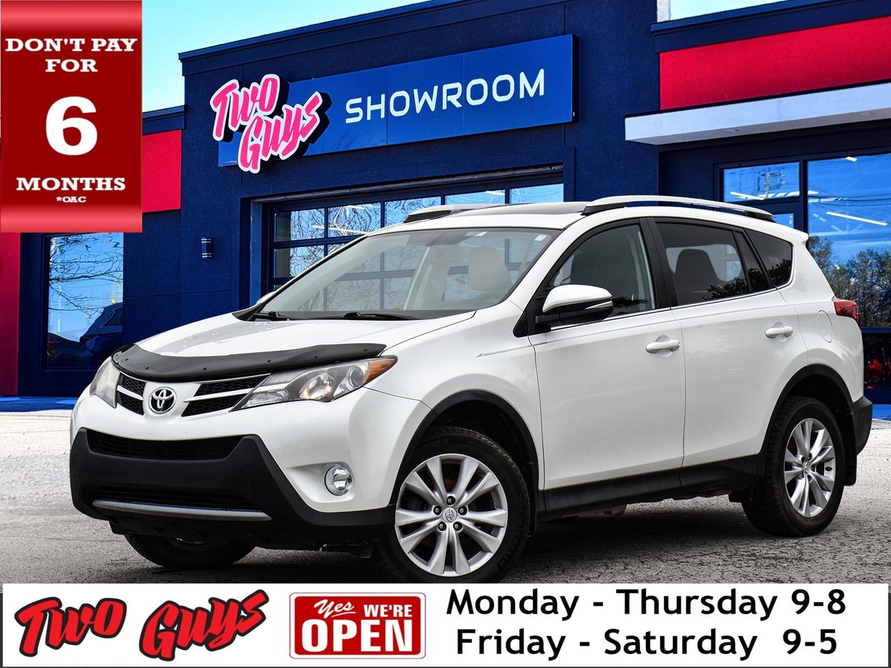 2015 Toyota RAV4 AWD 4dr Limited Sunroof Leather Nav Back Up Cam