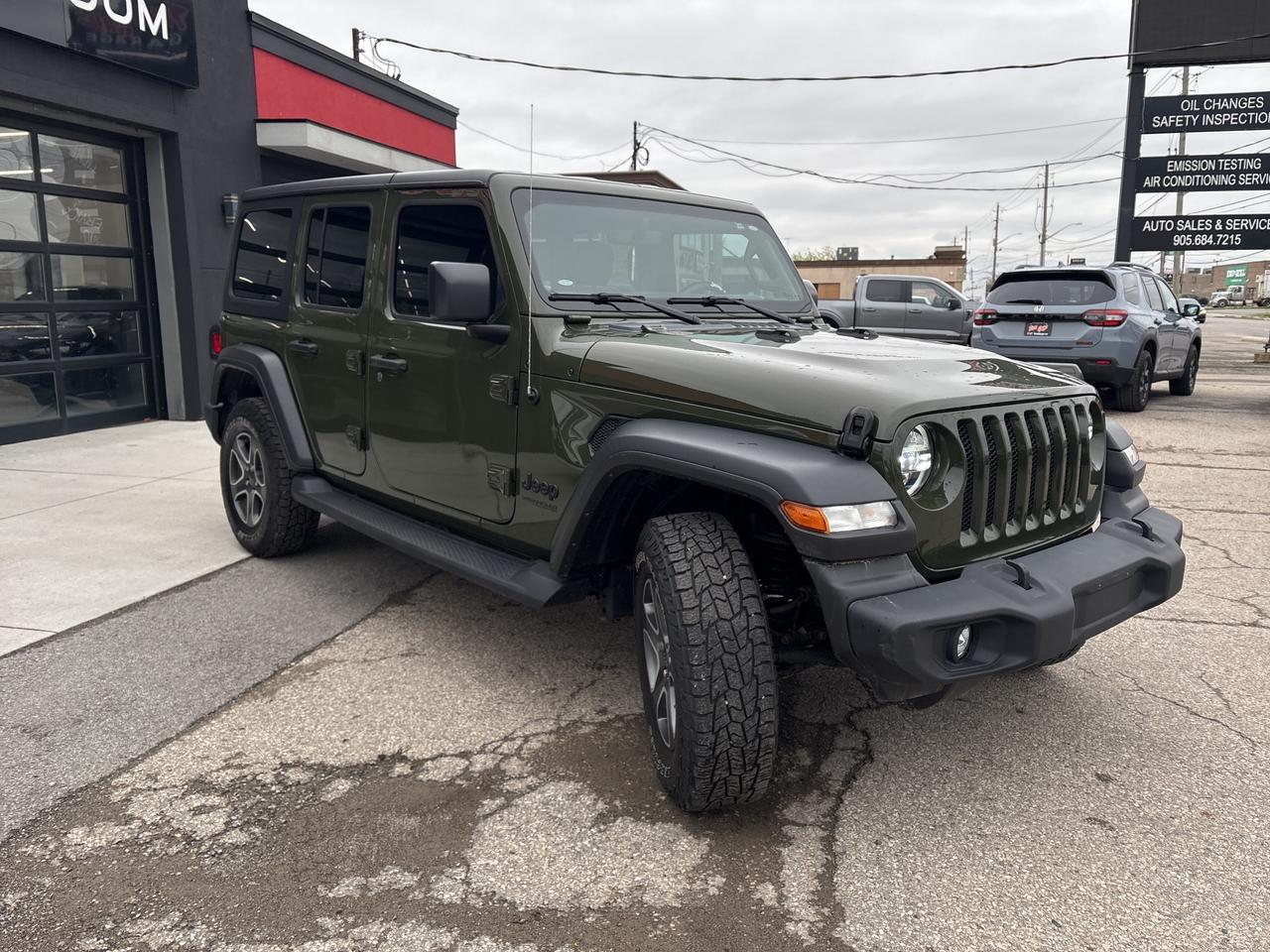 2022 Jeep Wrangler Unlimited Sport S 4x4 Leather Nav Back Up Camera Photo