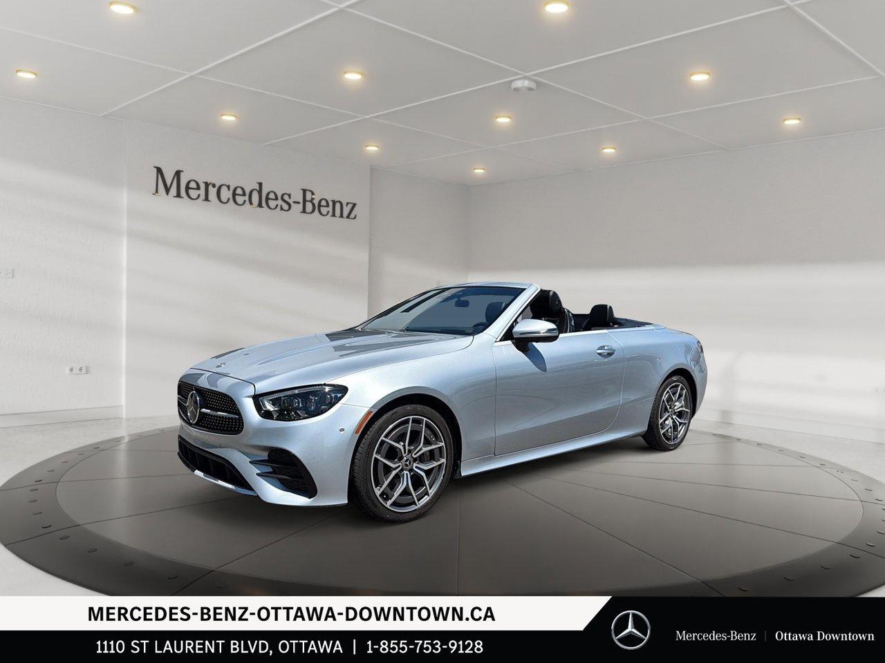 2021 Mercedes-Benz E450 4MATIC Cabriolet The Art of Convertible Luxury / Photo