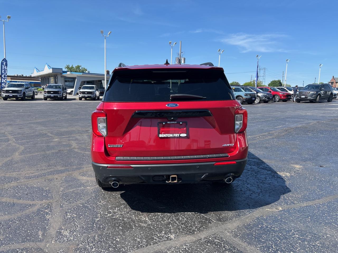 2022 Ford Explorer ST LINE 4WD 2.3L ADAPTIVE CRUISE PANEL ROOF 7 PASS Photo3