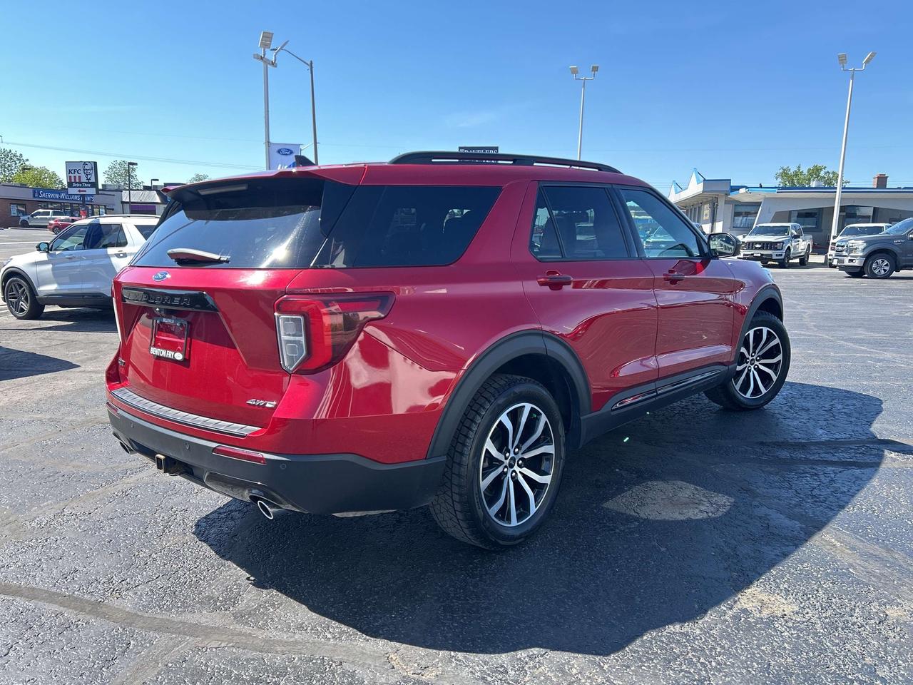 2022 Ford Explorer ST LINE 4WD 2.3L ADAPTIVE CRUISE PANEL ROOF 7 PASS Photo