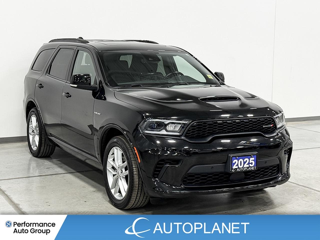 2025 Dodge Durango R/T AWD, HEMI, 7-Seater, Navi, Sunroof! Photo2
