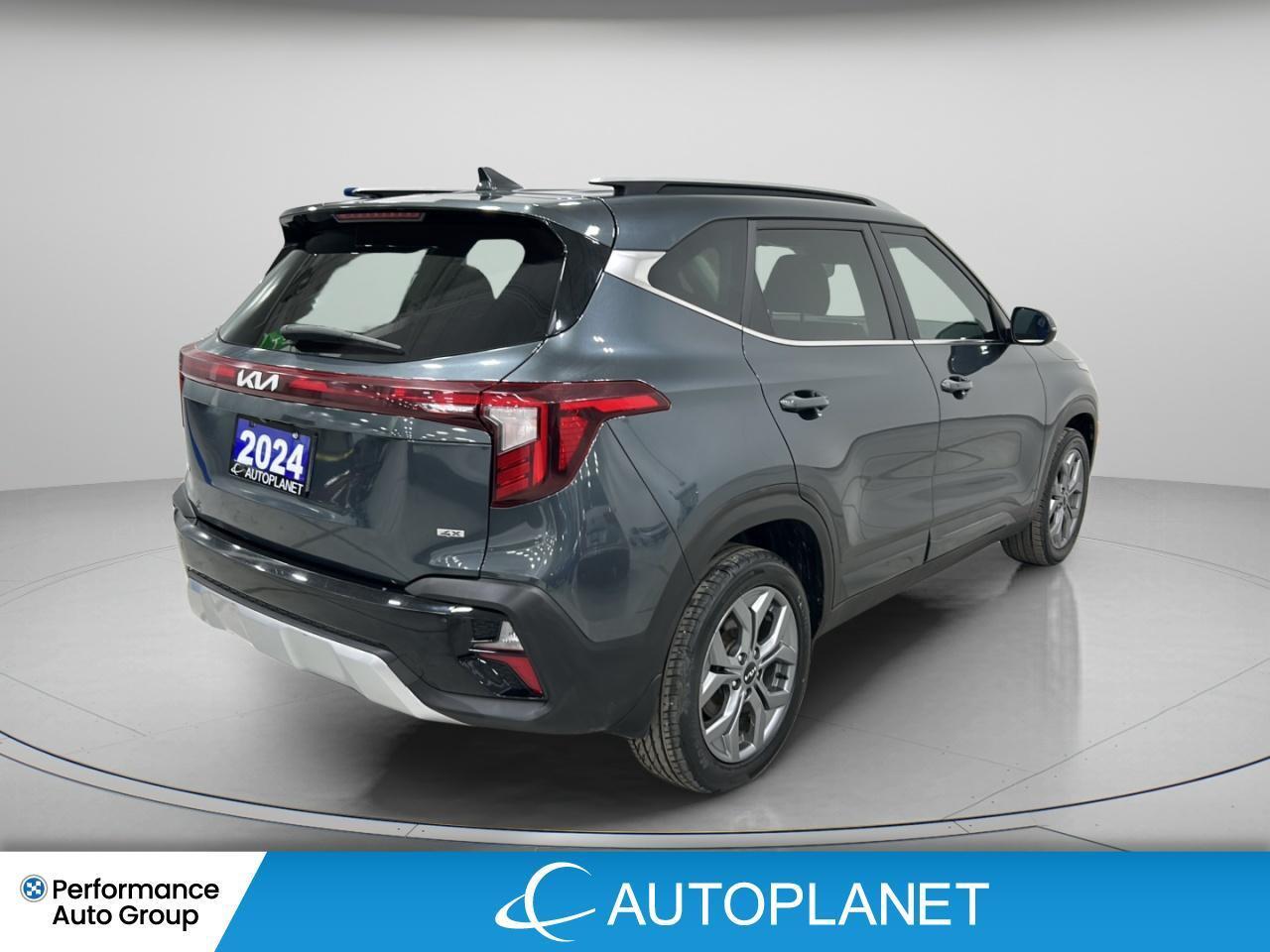 2024 Kia Seltos EX AWD, Sunroof, Heated Seats, Bluetooth! Photo4