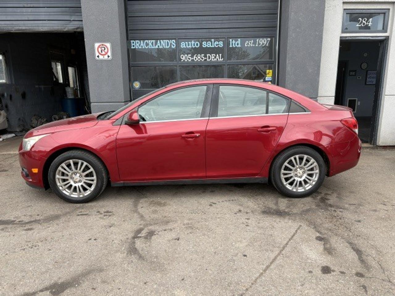 2012 Chevrolet Cruze Eco w-1SA, NICE TIRES, ECONOMIZER, LOCALLY OWNED!! Photo1