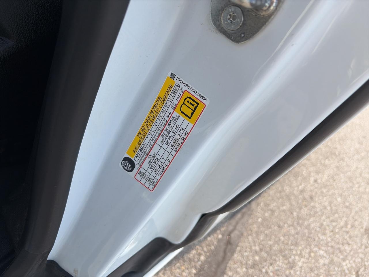 2019 Chevrolet Colorado 2WD Ext Cab 128.3  Work Truck Photo