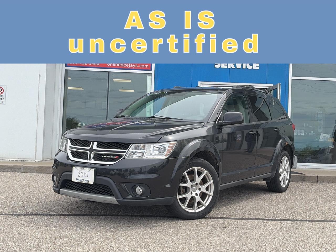 2013 Dodge Journey FWD 7 Pass   3.6L   AS IS