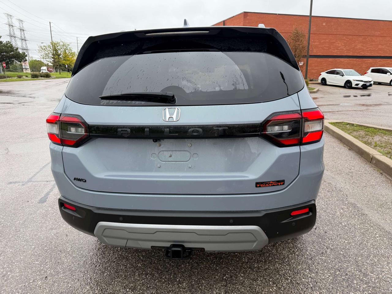 2024 Honda Pilot TrailSport 1 Owner Clean Carfax Certified Sonic Gr Photo3