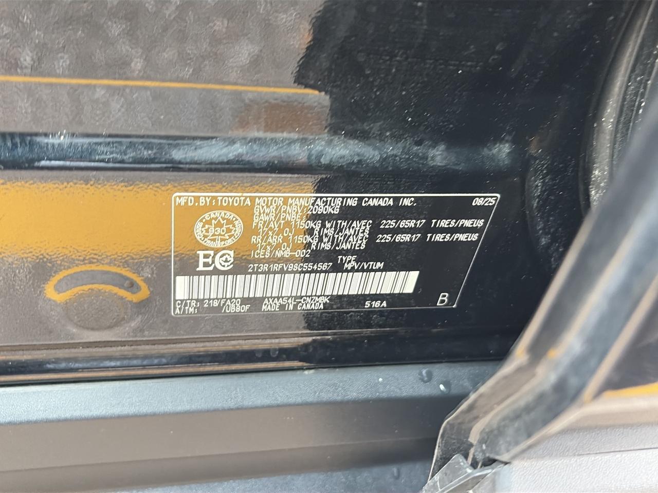 2025 Toyota RAV4 XLE AWD   Factory Warranty Photo