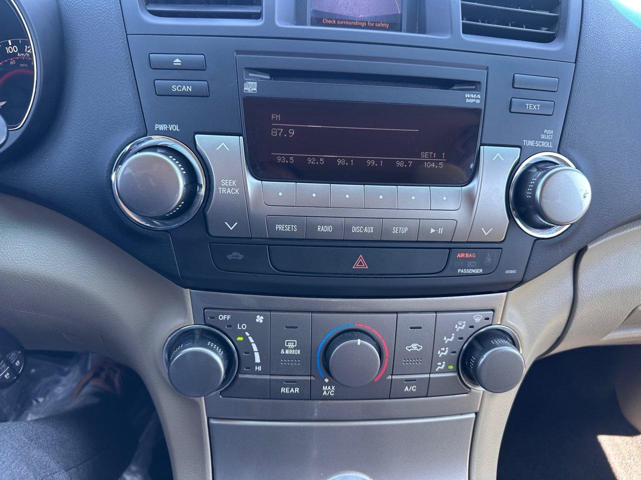 2012 Toyota Highlander BASE Photo